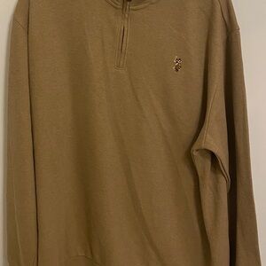 Men's Tan polo Sweater